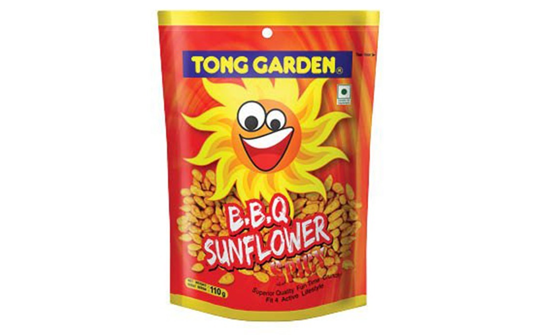 Tong Garden B.B.Q Sunflower Spicy    Pack  110 grams